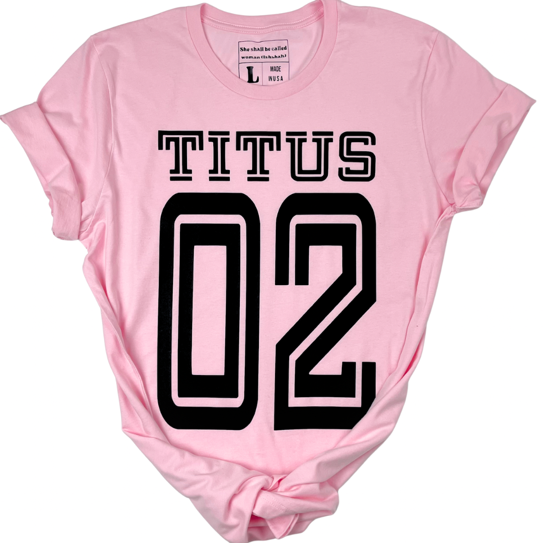 Titus 02 Strawberry and Black Tee