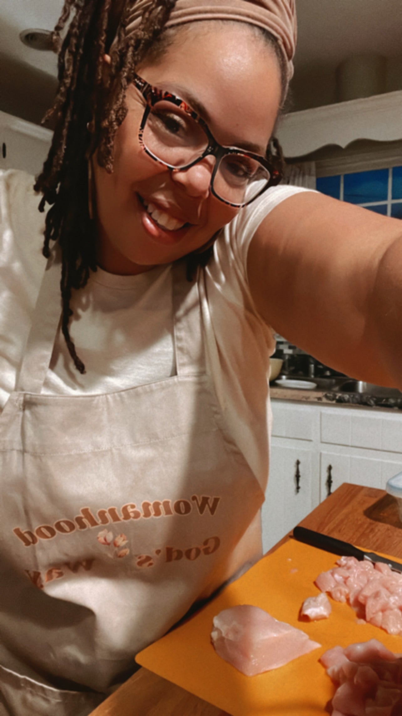 Womanhood God’s Way Khaki Apron