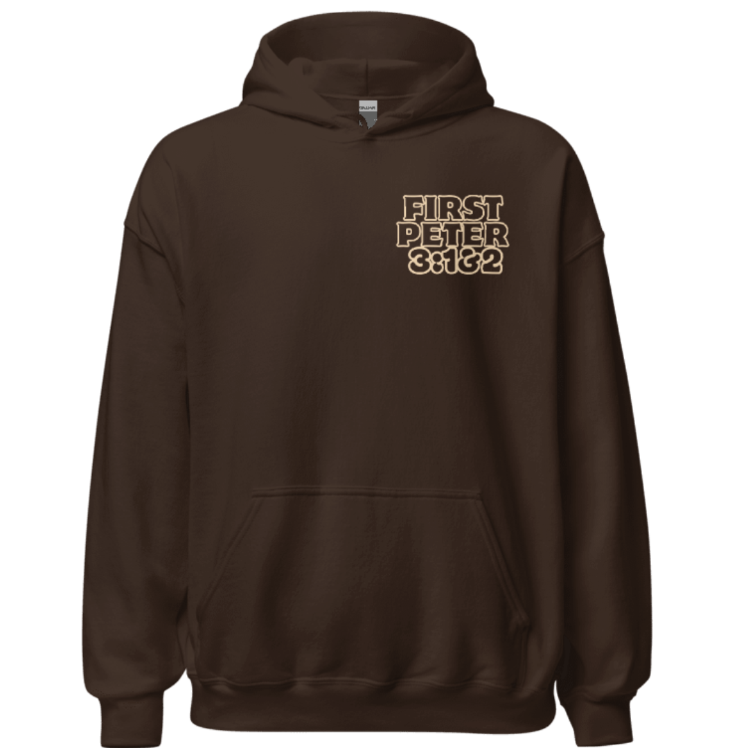 Kindness Wins Without a Word Chocolate Hoodie