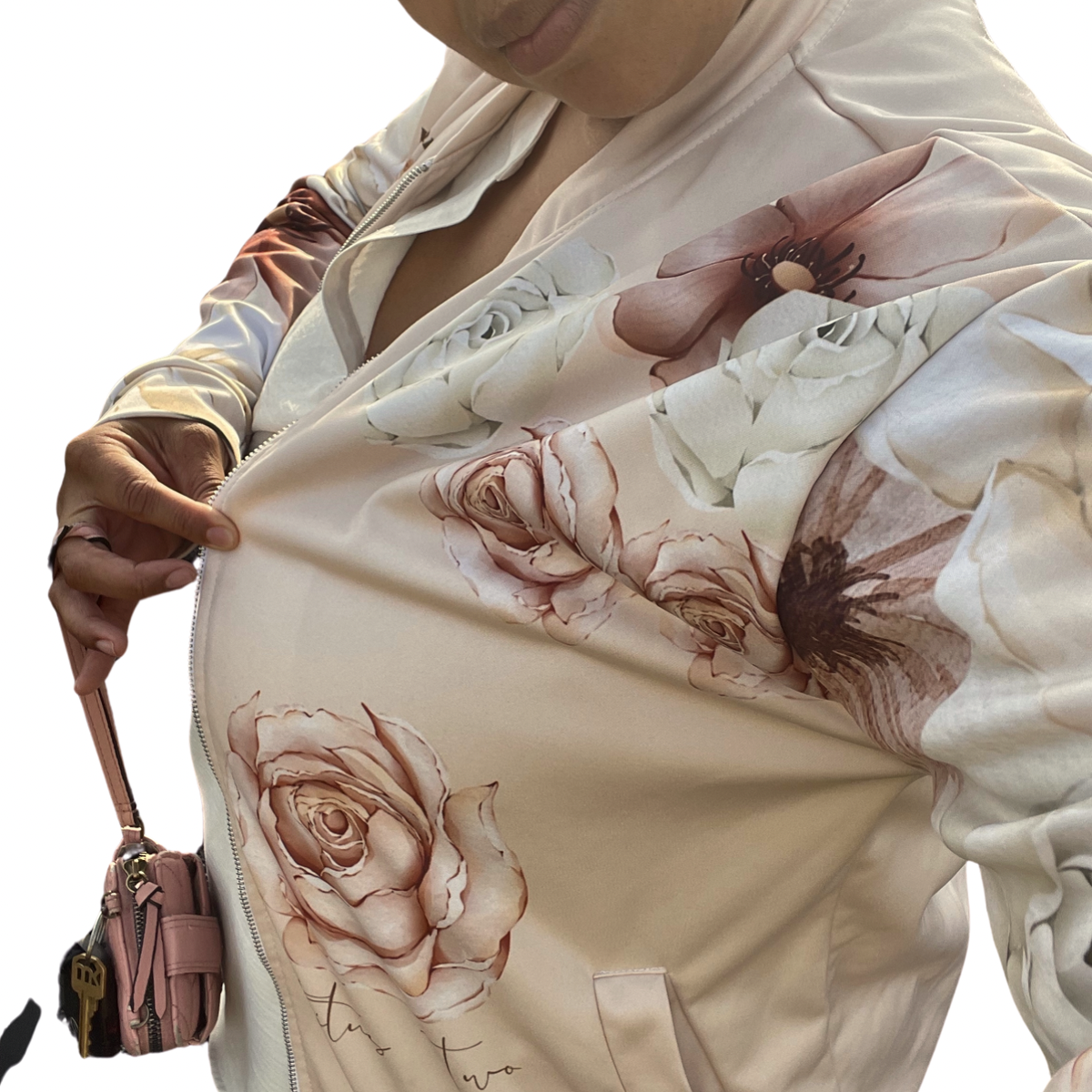 Womanhood God’s Way Floral Jacket Tan