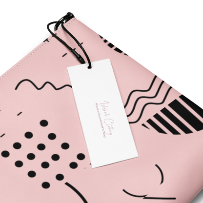 Pink and Black Womanhood God’s Way Handbag