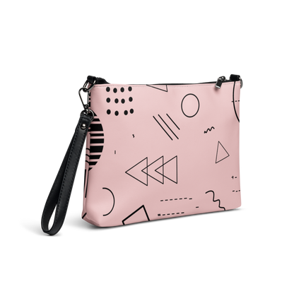 Pink and Black Womanhood God’s Way Handbag
