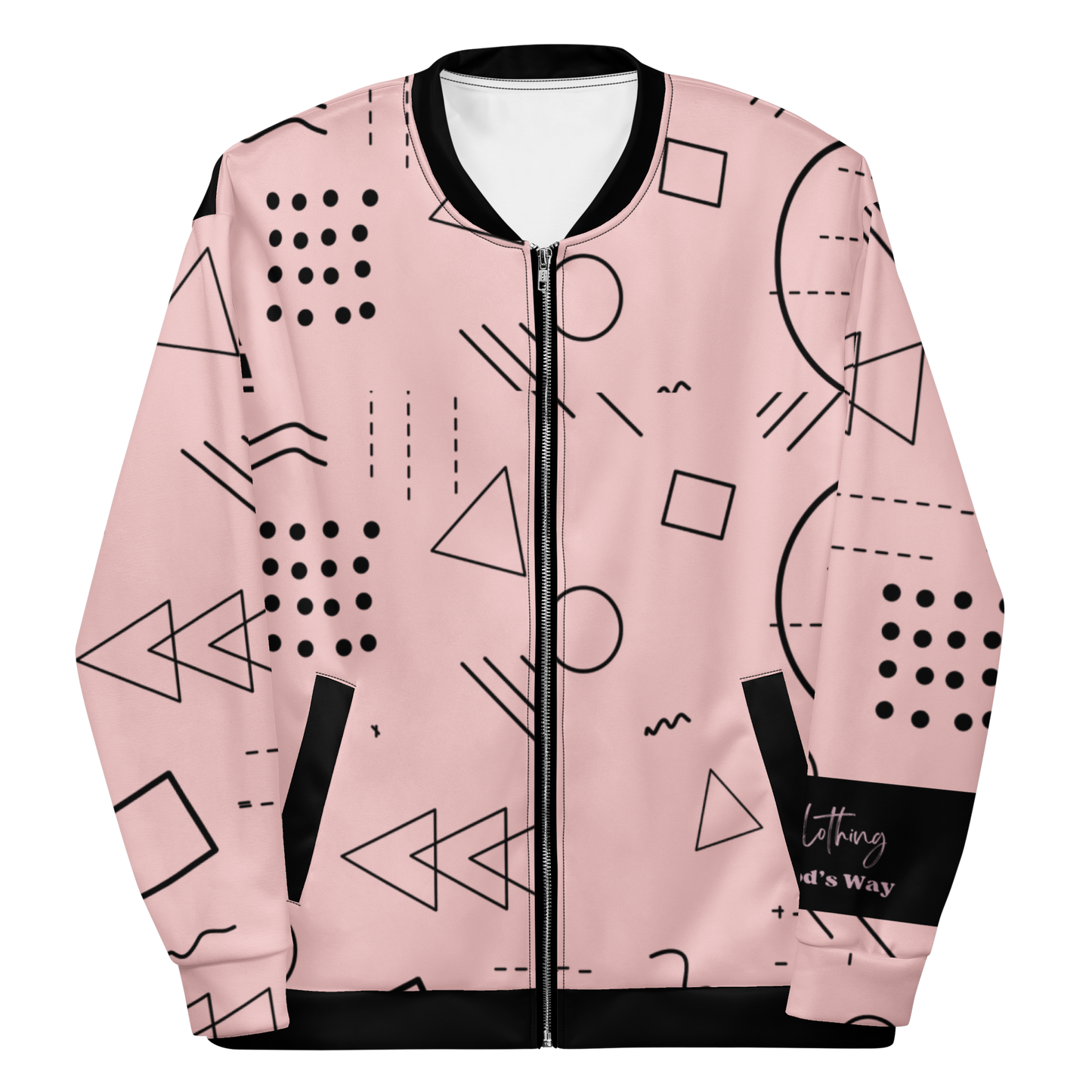 Pink and Black Womanhood God’s Way Jacket