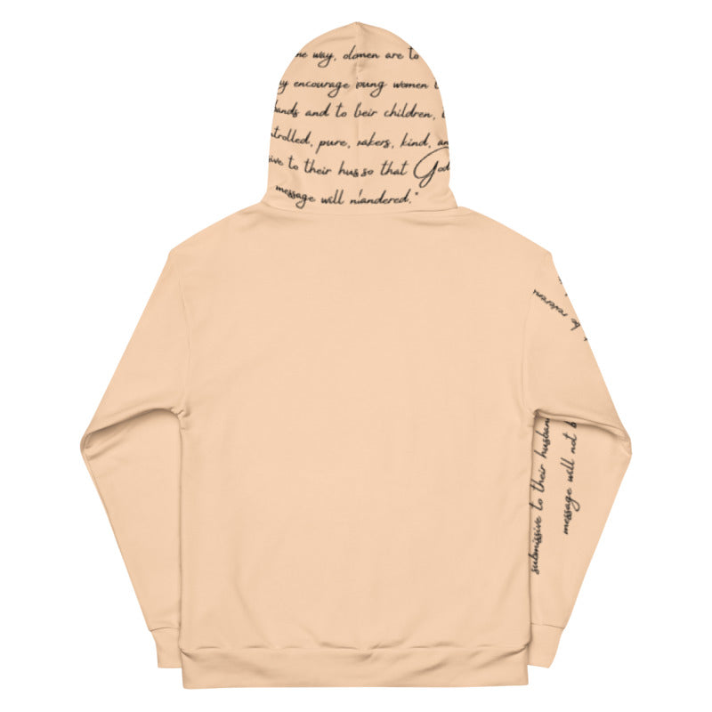 H&m sales peach hoodie