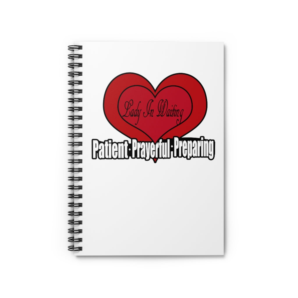 Patient. Prayerful. Preparing. Notebook