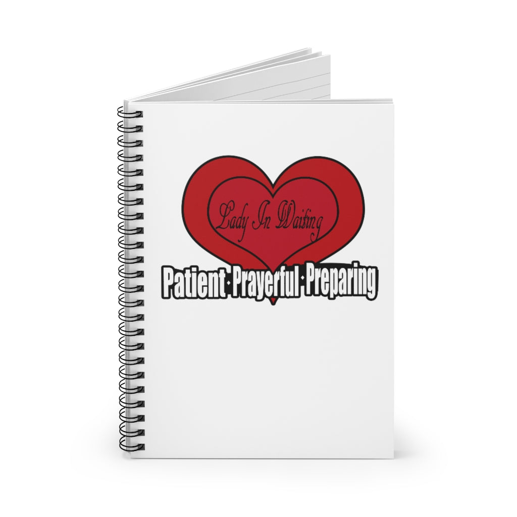 Patient. Prayerful. Preparing. Notebook