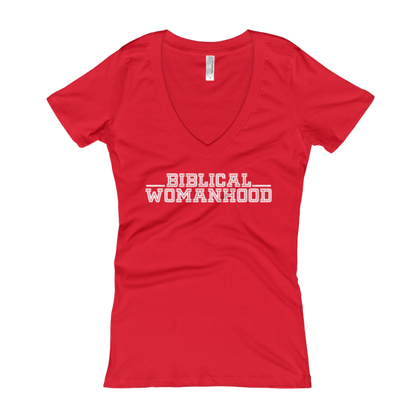 Biblical womanhood T-shirt Red
